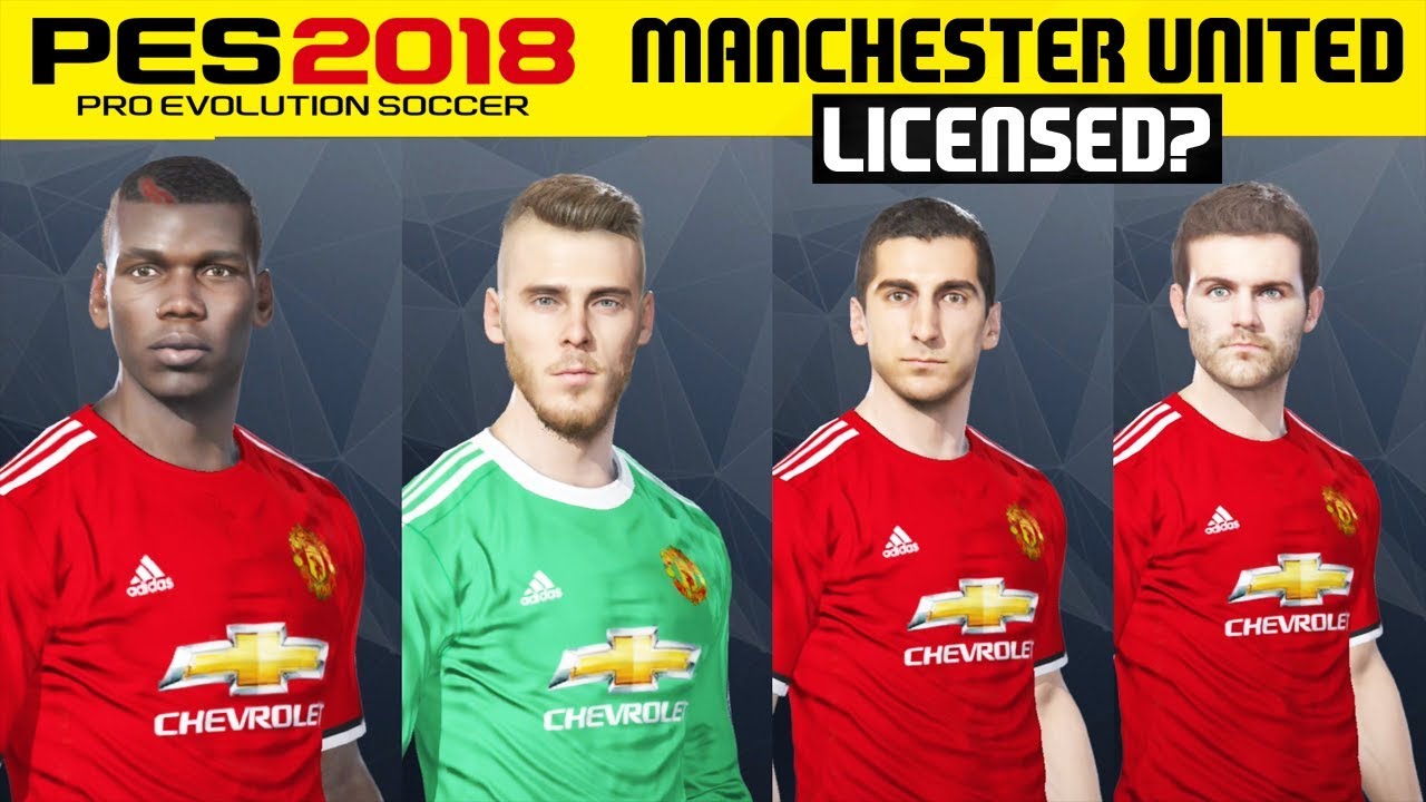 Manchester united pes 2018 stats scoring
